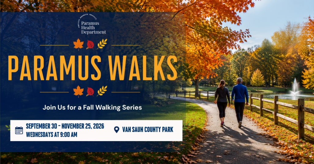 Paramus Walks Fall 2026